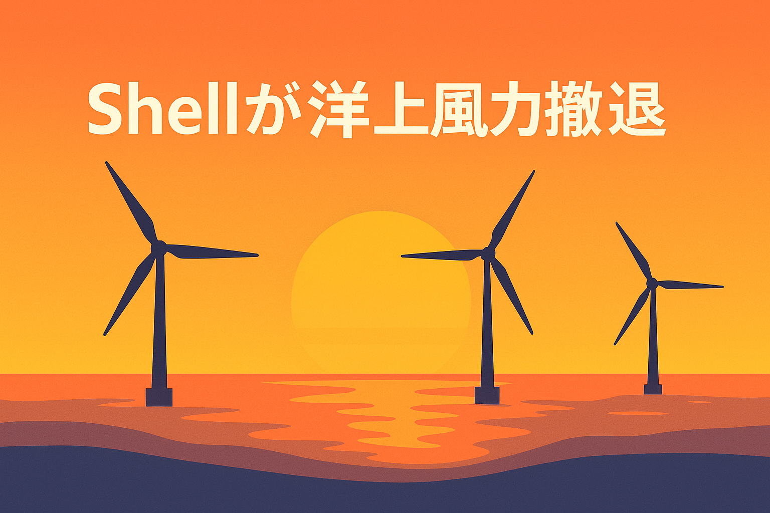 Shell、米国洋上風力から撤退—資産ポートフォリオ再編の象徴